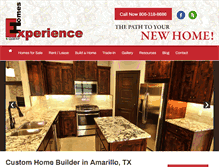 Tablet Screenshot of amarillobuilder.com